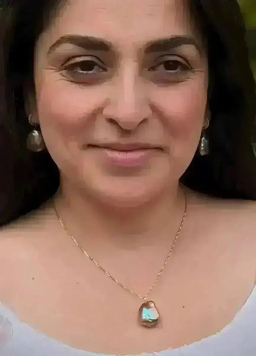 17 - 18mm Freshwater Pearl Pendant - Marina Korneev