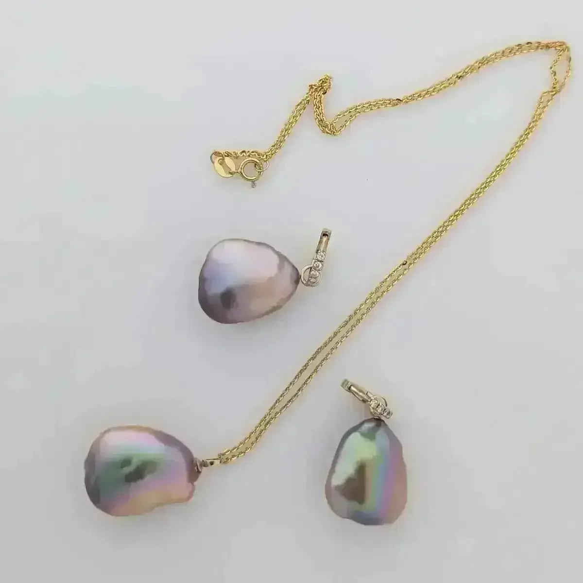 17 - 18mm Freshwater Pearl Pendant - Marina Korneev