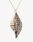 2.0-2.2mm Seed Freshwater Pearl and Shell Pendant - Marina Korneev