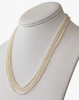 2.5-3.5mm White Baby Akoya Pearl Multistrand Necklace - Marina Korneev Fine Pearls