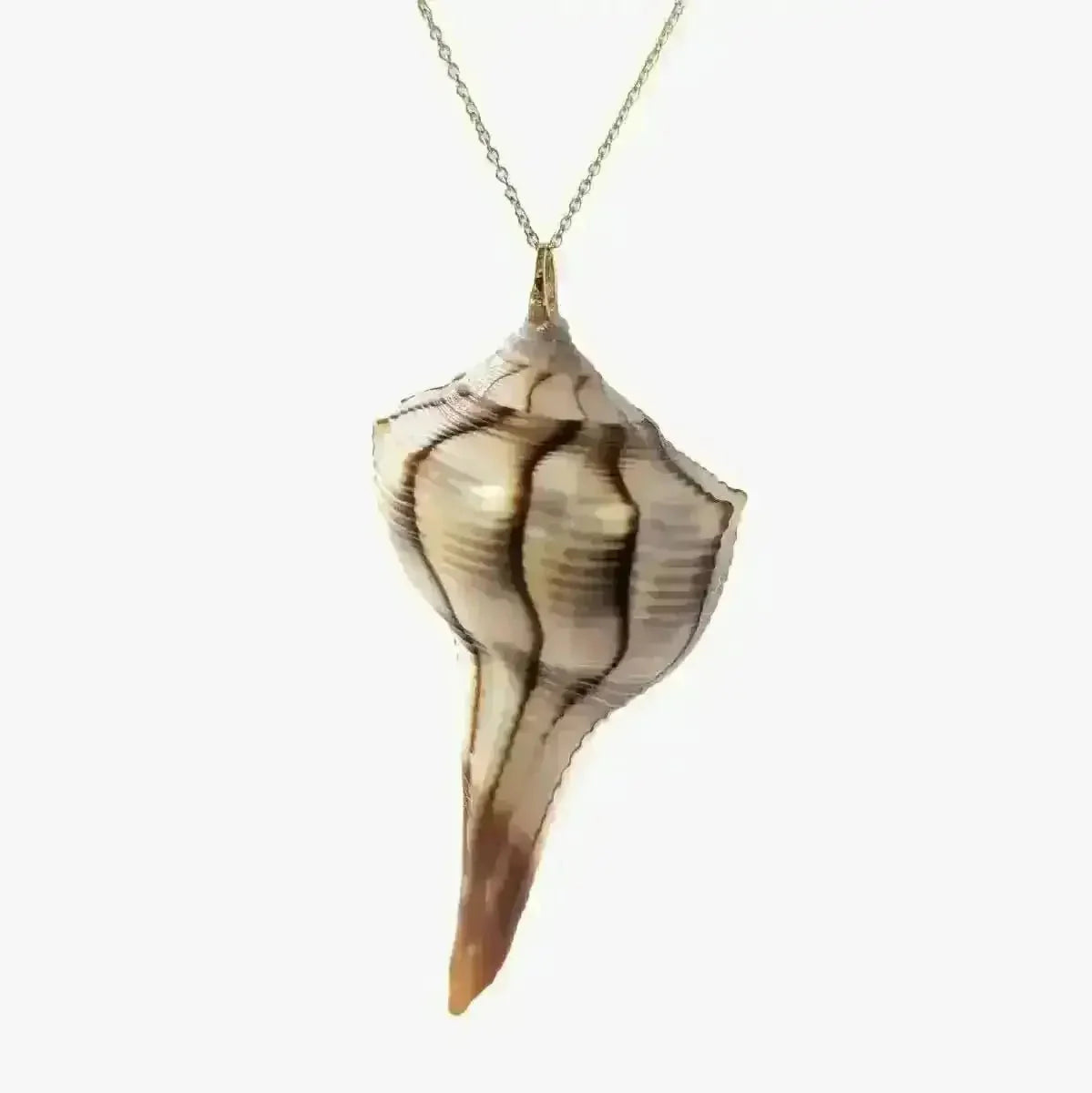 2.0 - 2.2mm Seed Freshwater Pearl and Shell Pendant - Marina Korneev