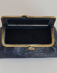 Black Genuine Deerskin Jewelry Travel Bag - Marina Korneev