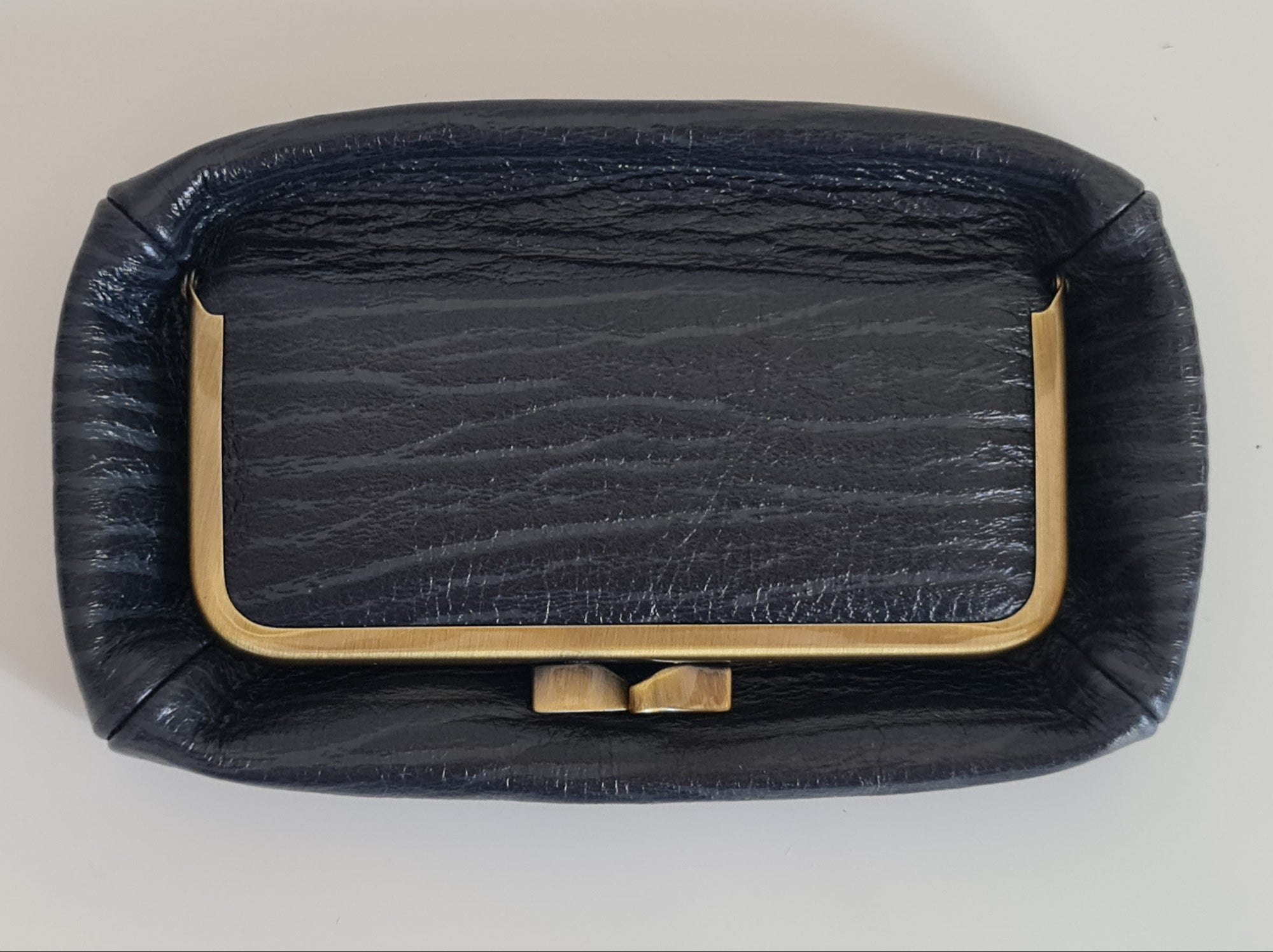 Black Genuine Deerskin Jewelry Travel Bag - Marina Korneev