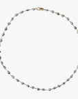 3-4mm Tahitian Keshi Pearl Station Necklace - Marina Korneev FP