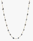 3-4mm Tahitian Keshi Pearl Station Necklace - Marina Korneev FP