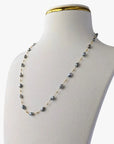 3-4mm Tahitian Keshi Pearl Station Necklace - Marina Korneev FP