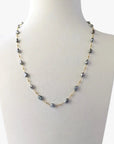 3-4mm Tahitian Keshi Pearl Station Necklace - Marina Korneev FP