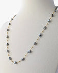 3-4mm Tahitian Keshi Pearl Station Necklace - Marina Korneev FP