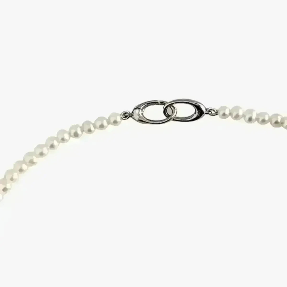 3.5 - 4.0mm White Seed Freshwater Pearl Necklace - Marina Korneev