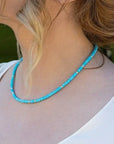 4.0-4.5mm Sleeping Beauty Turquoise Necklace - Marina Korneev Fine Pearls