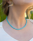 4.0-4.5mm Sleeping Beauty Turquoise Necklace - Marina Korneev Fine Pearls