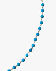 Sleeping Beauty Turquoise Beads Station Necklace - Marina Korneev