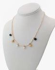 7.0-7.5mm Akoya and White Seed Freshwater Pearl Necklace - Marina Korneev Fine Pearls