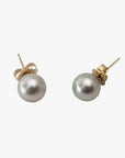 7.5-8.0mm Blue Akoya Pearl Stud Earrings - Marina Korneev Fine Pearls