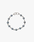 7.5-8.0mm Wire Wrap Dyed Akoya Pearl Bracelet - Marina Korneev Fine Pearls