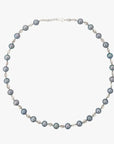 7.5-8.0mm Wire Wrap Dyed Akoya Pearl Necklace - Marina Korneev Fine Pearls