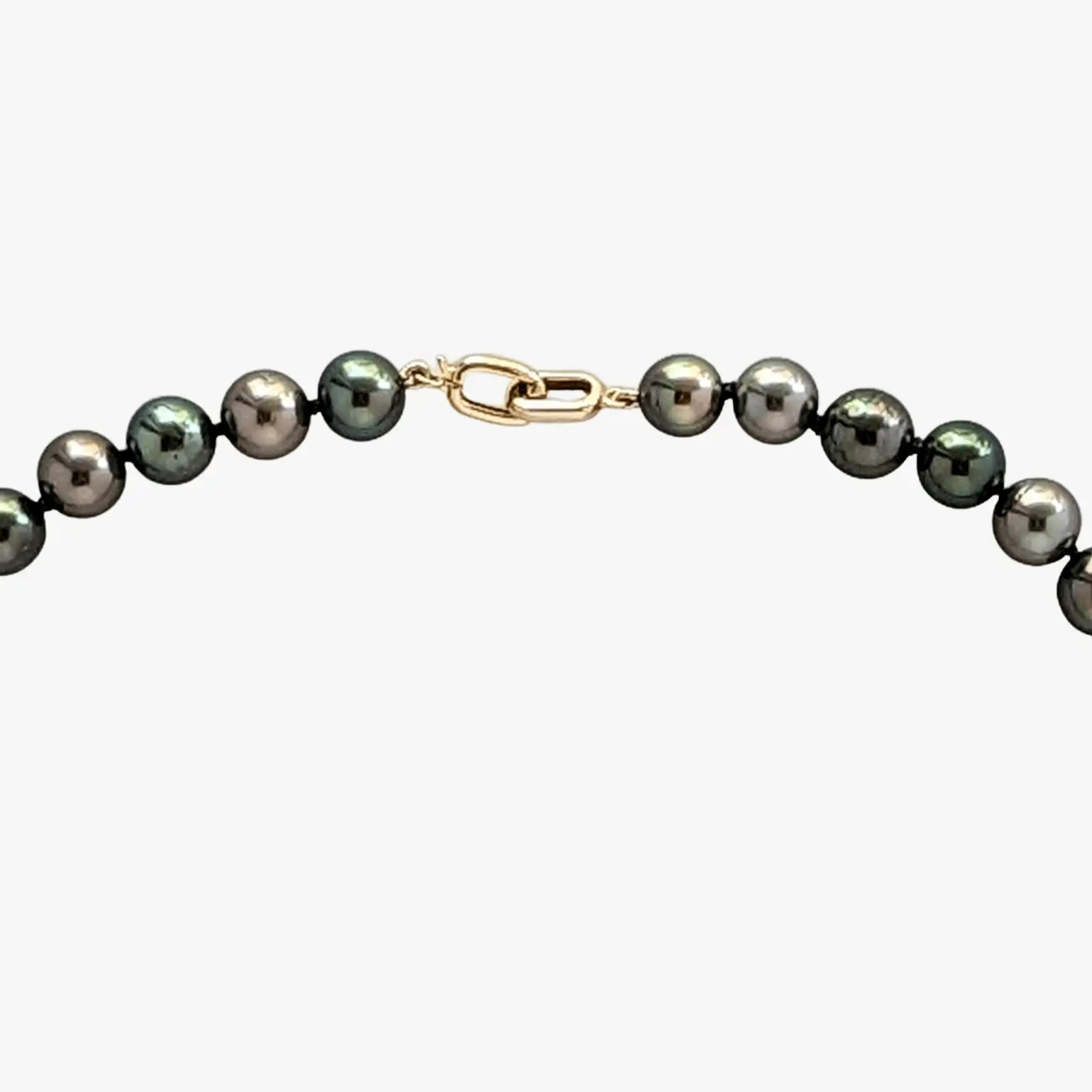 7-8mm Tiny Tahitian Pearl Color Mix Necklace - Marina Korneev Fine Pearls