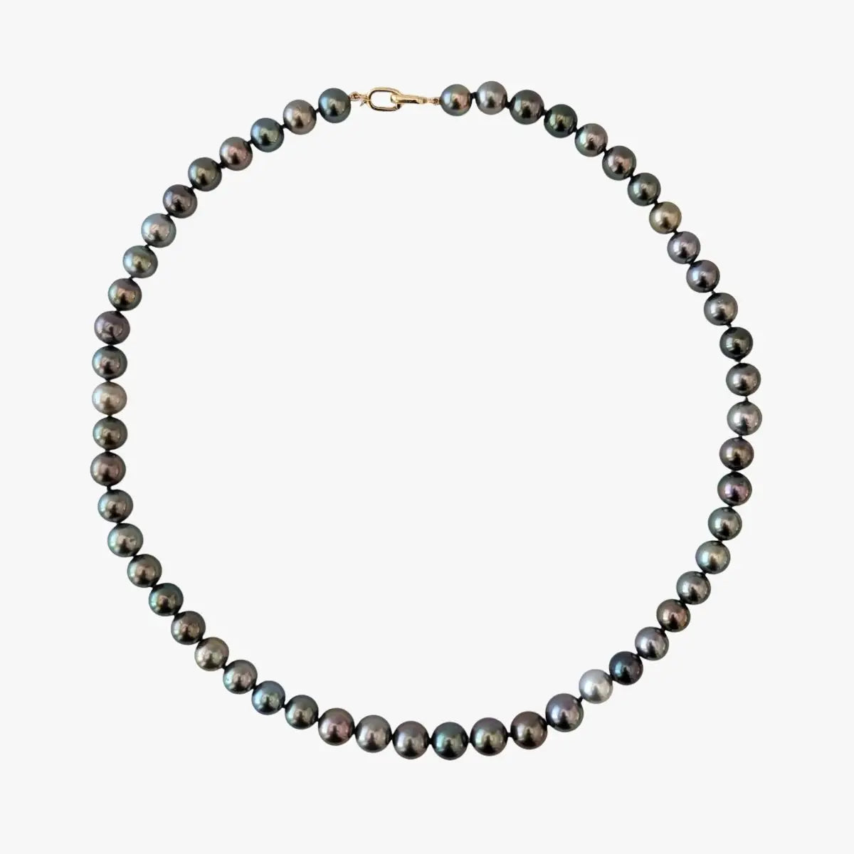 7-8mm Tiny Tahitian Pearl Color Mix Necklace - Marina Korneev Fine Pearls