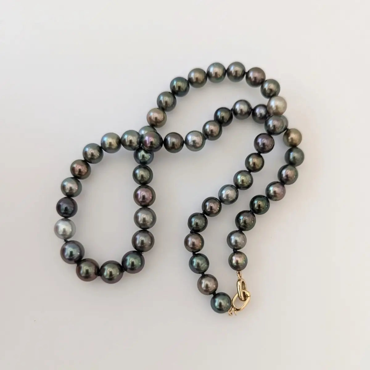 7-8mm Tiny Tahitian Pearl Color Mix Necklace - Marina Korneev