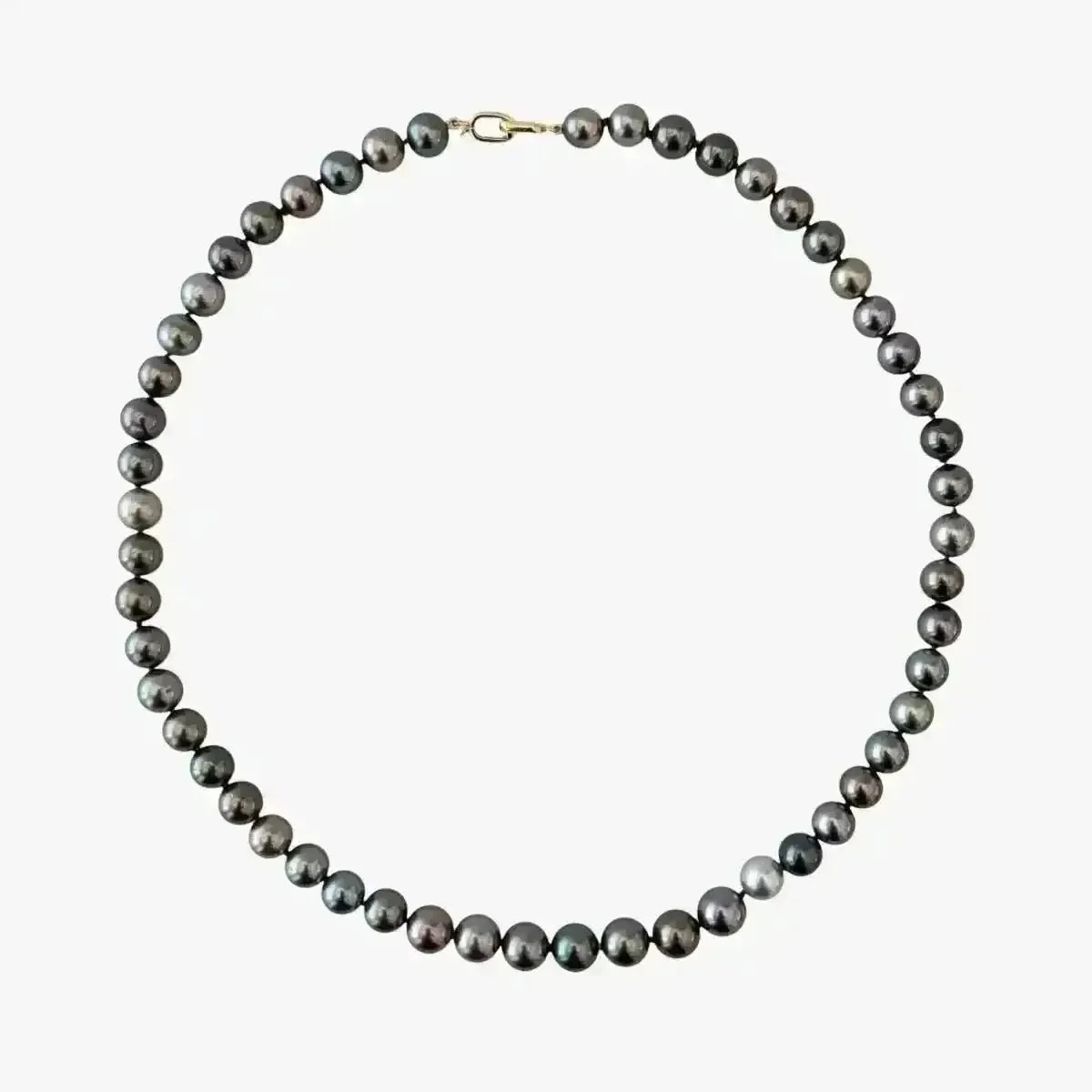 7 - 8mm Tiny Tahitian Pearl Color Mix Necklace - Marina Korneev