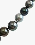 7 - 8mm Tiny Tahitian Pearl Color Mix Necklace - Marina Korneev