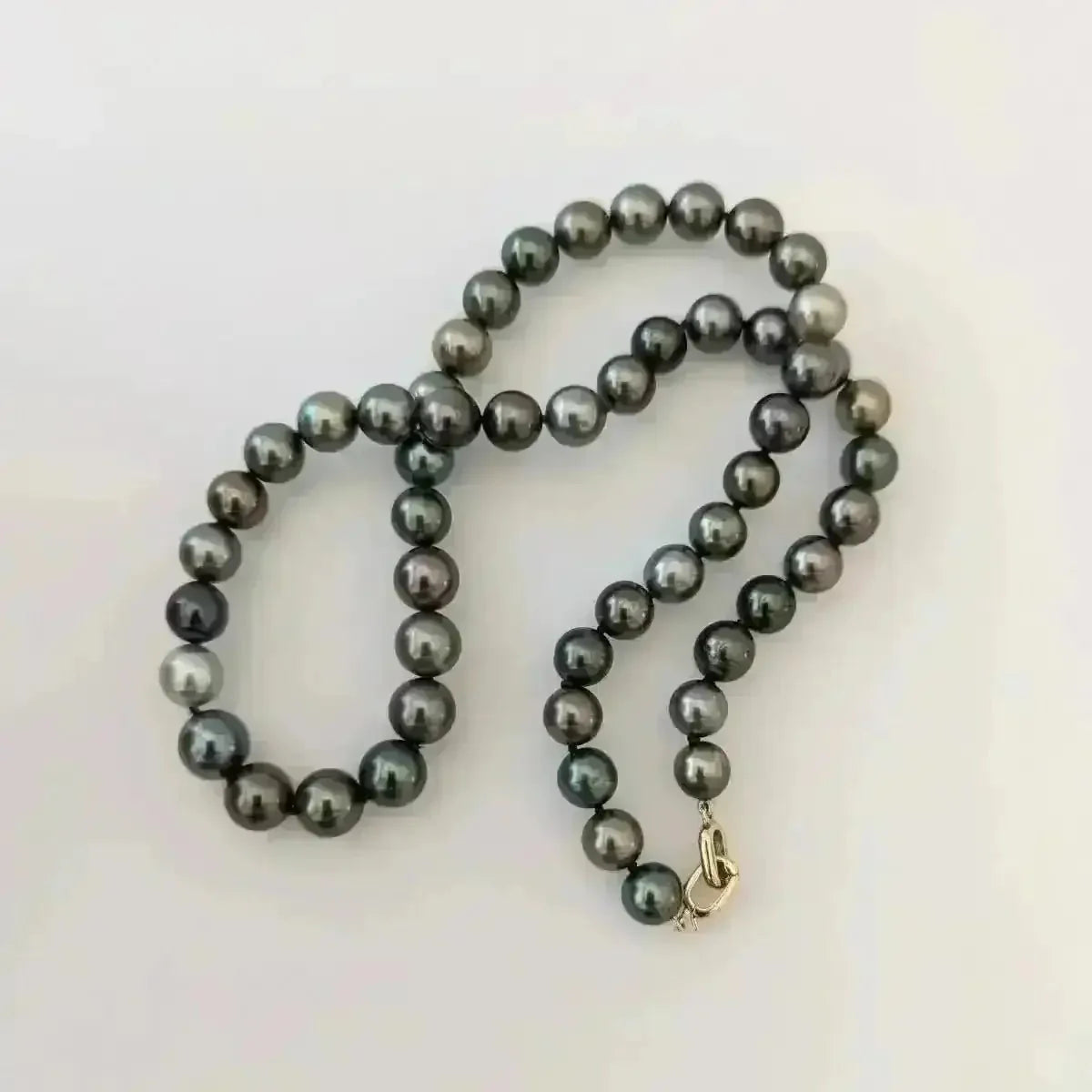 7 - 8mm Tiny Tahitian Pearl Color Mix Necklace - Marina Korneev