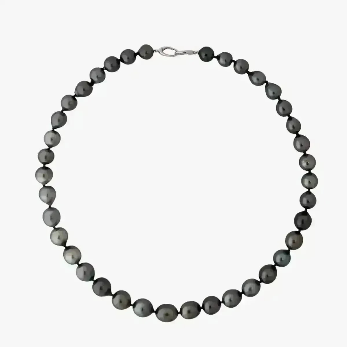 8 - 10mm Perfect Drops Tahitian Pearl Necklace - Marina Korneev