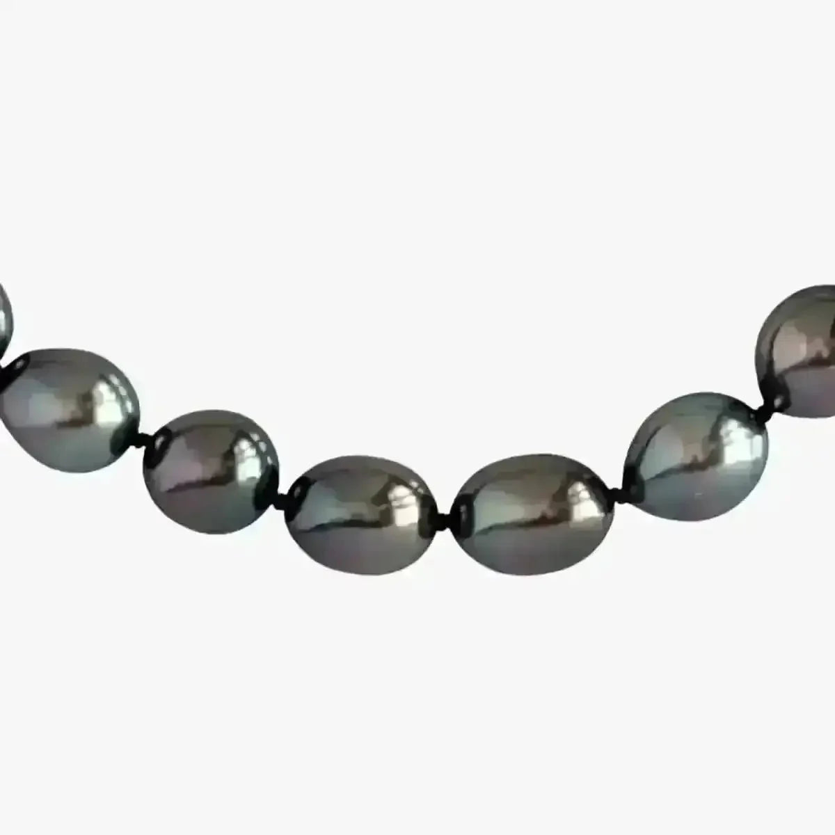 8 - 10mm Perfect Drops Tahitian Pearl Necklace - Marina Korneev