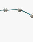 8-10mm Tahitian Baroque Pearls and Turquoise Necklace - Marina Pearls