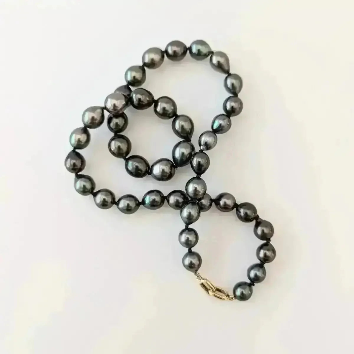 8 - 11mm Amazing Drops Tahitian Pearl Necklace - Marina Korneev