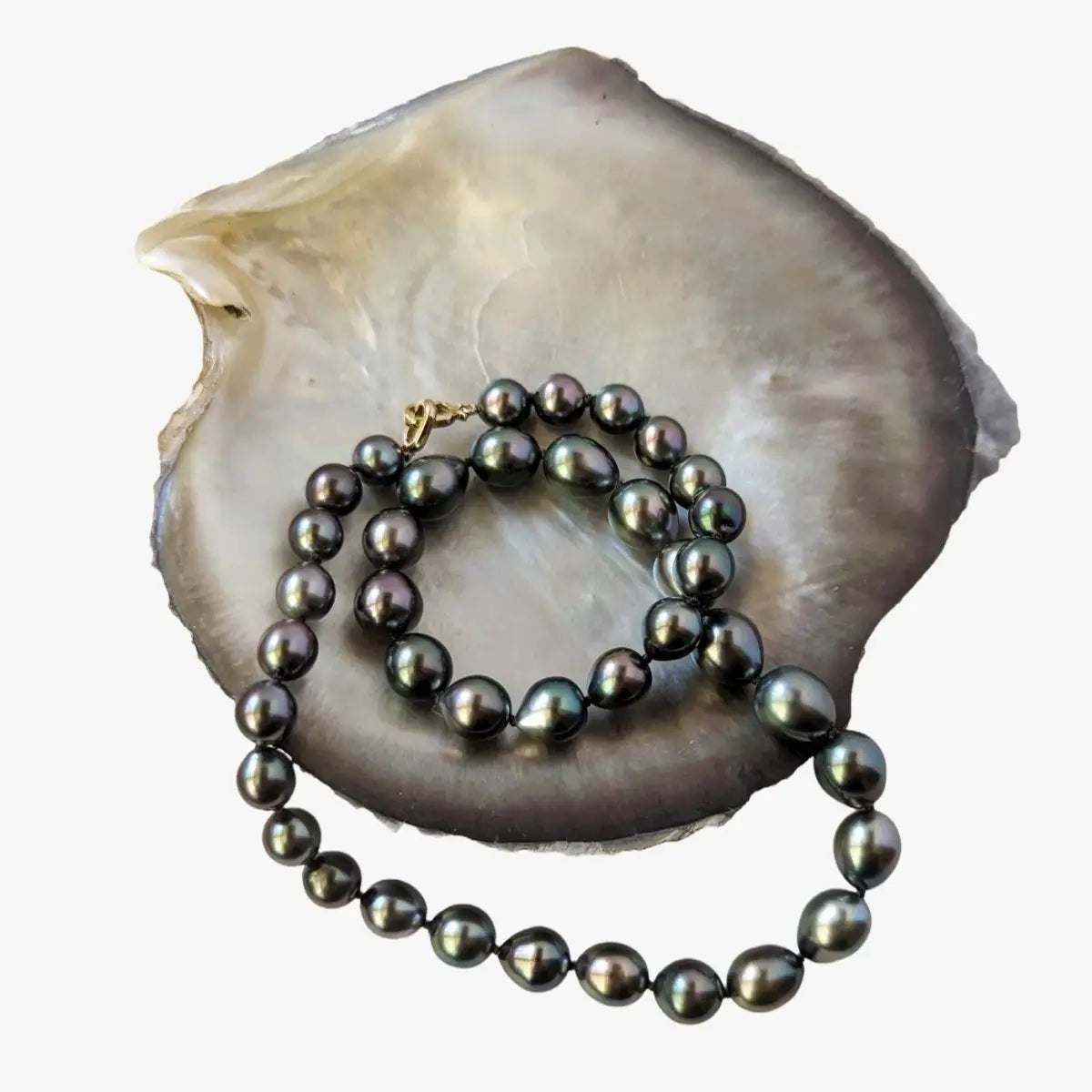 8-11mm Amazing Drops Tahitian Pearl Necklace - Marina Korneev