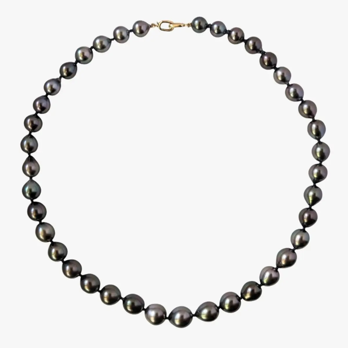 8-11mm Perfect Drops Tahitian Pearl Necklace - Marina Korneev Fine Pearls