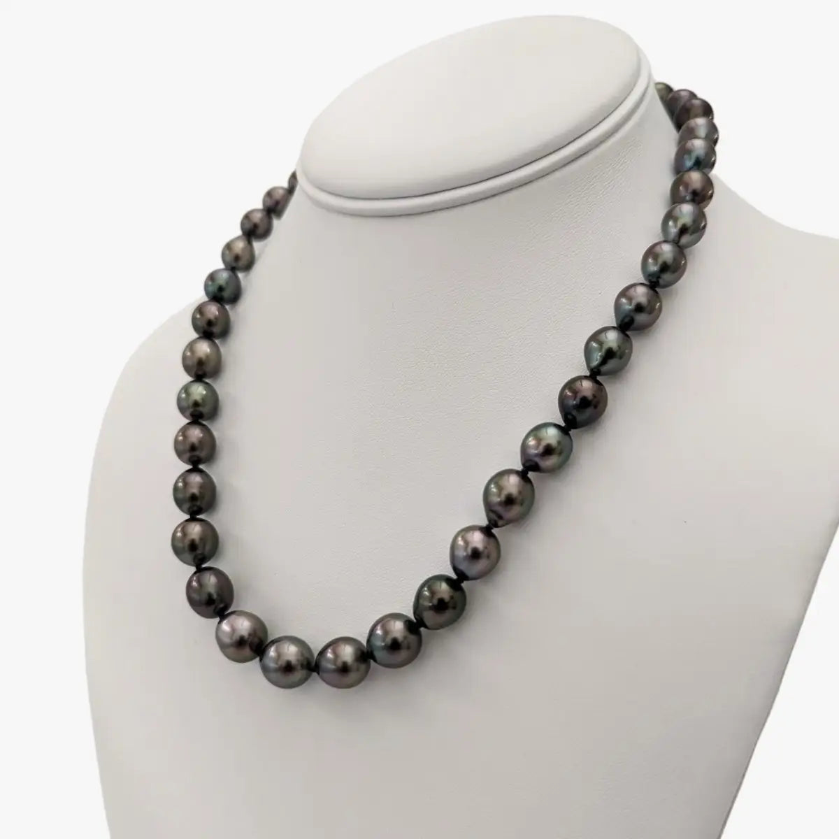 8-11mm Perfect Drops Tahitian Pearl Necklace-2 - Marina Korneev Fine Pearls