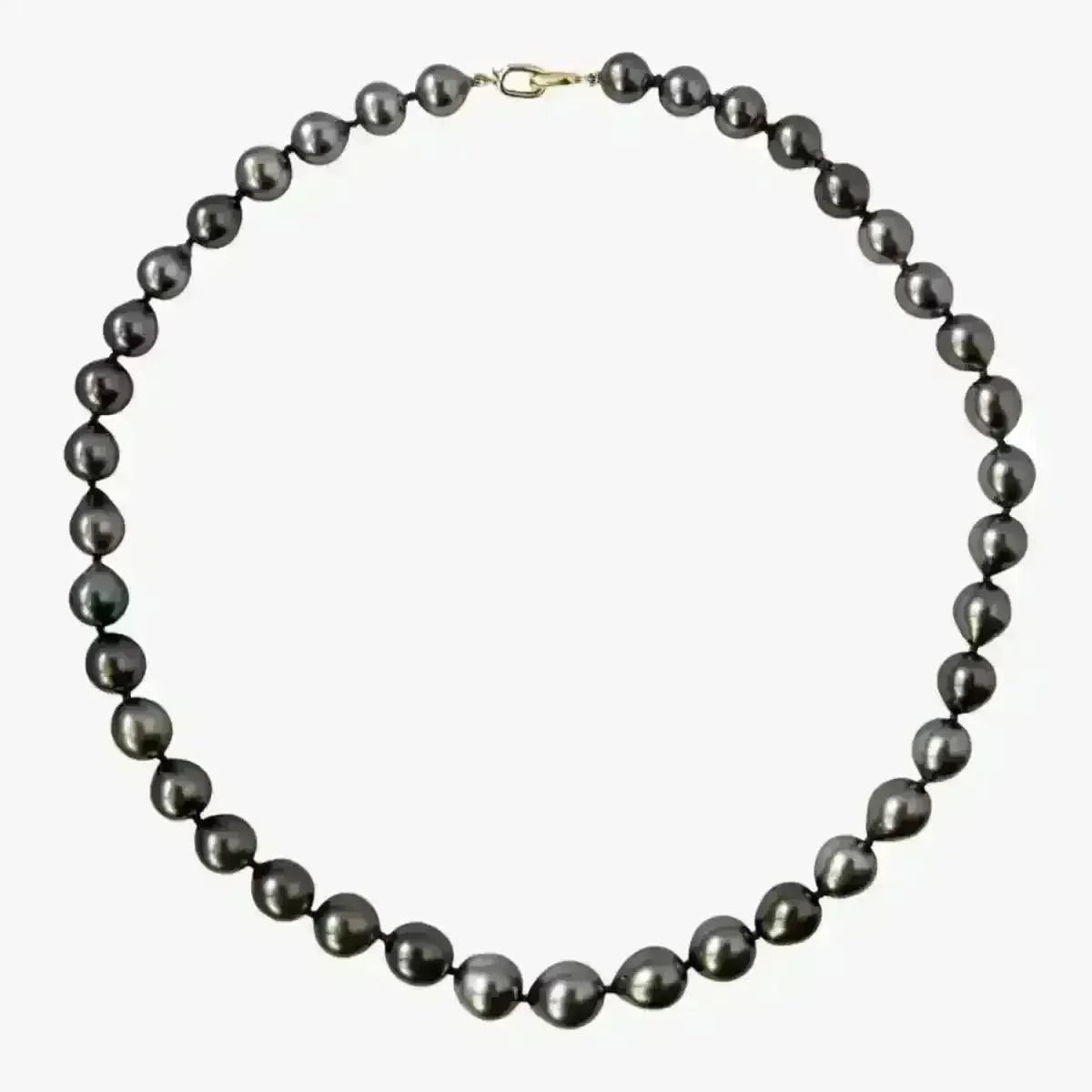 8 - 11mm Perfect Drops Tahitian Pearl Necklace - Marina Korneev