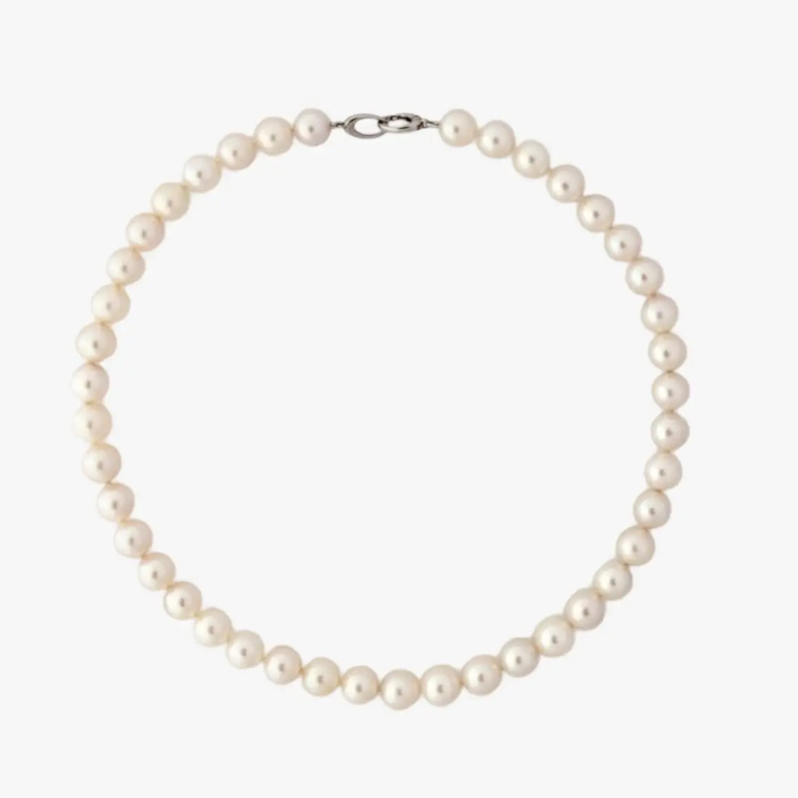 8.5-9.0mm Classic White Akoya Pearl Necklace - Marina Korneev Fine Pearls