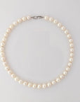 8.5-9.0mm Classic White Akoya Pearl Necklace - Marina Korneev Fine Pearls