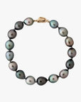 8-9mm Mixed Color Drops Tahitian Pearl Bracelet - Marina Korneev Fine Pearls