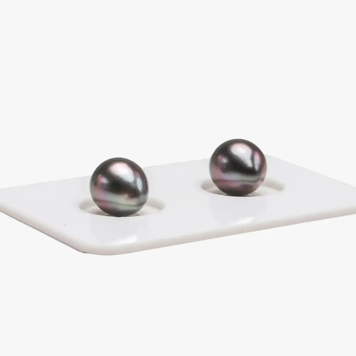 8-9mm Tahitian Pearl Pair - Marina Korneev Fine Pearls