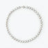 8.5 - 9.0mm Silvery Blue Semi - Baroque Akoya Pearl Necklace Elegant Strands by Marina Korneev