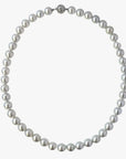 9.0-9.5mm Blue Round Akoya Pearl Necklace - Marina Korneev Fine Pearls