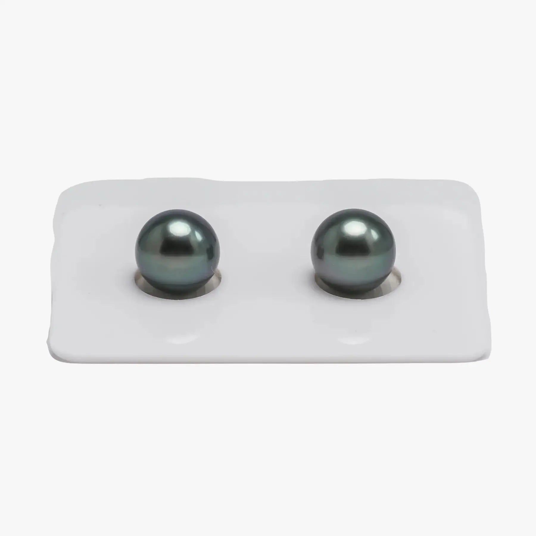 9-10mm Tahitian Pearl Pair - Marina Pearls