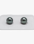 9-10mm Tahitian Pearl Pair - Marina Pearls