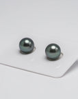 9-10mm Tahitian Pearl Pair - Marina Pearls