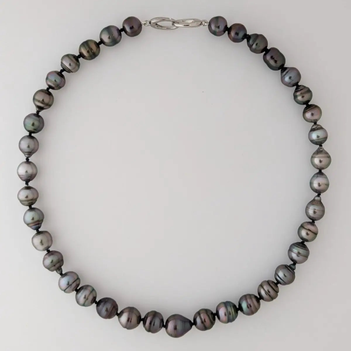 9-11mm Circled Tahitian Pearl Necklace - Marina Korneev Fine Pearls