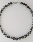 9 - 11mm Circled Tahitian Pearl Necklace - Marina Korneev