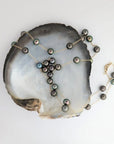 9-11mm EXCEPTIONAL Round Tahitian Pearl Station Long Necklace - Marina Korneev Fine Pearls