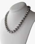 9-11mm EXCEPTIONAL! Silver Tahitian Pearl Necklace - Marina Korneev Fine Pearls