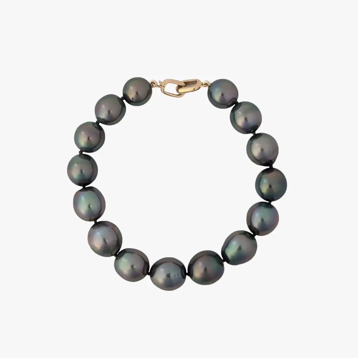 9 - 11mm Peacock Drops Tahitian Pearl Bracelet - Marina Korneev