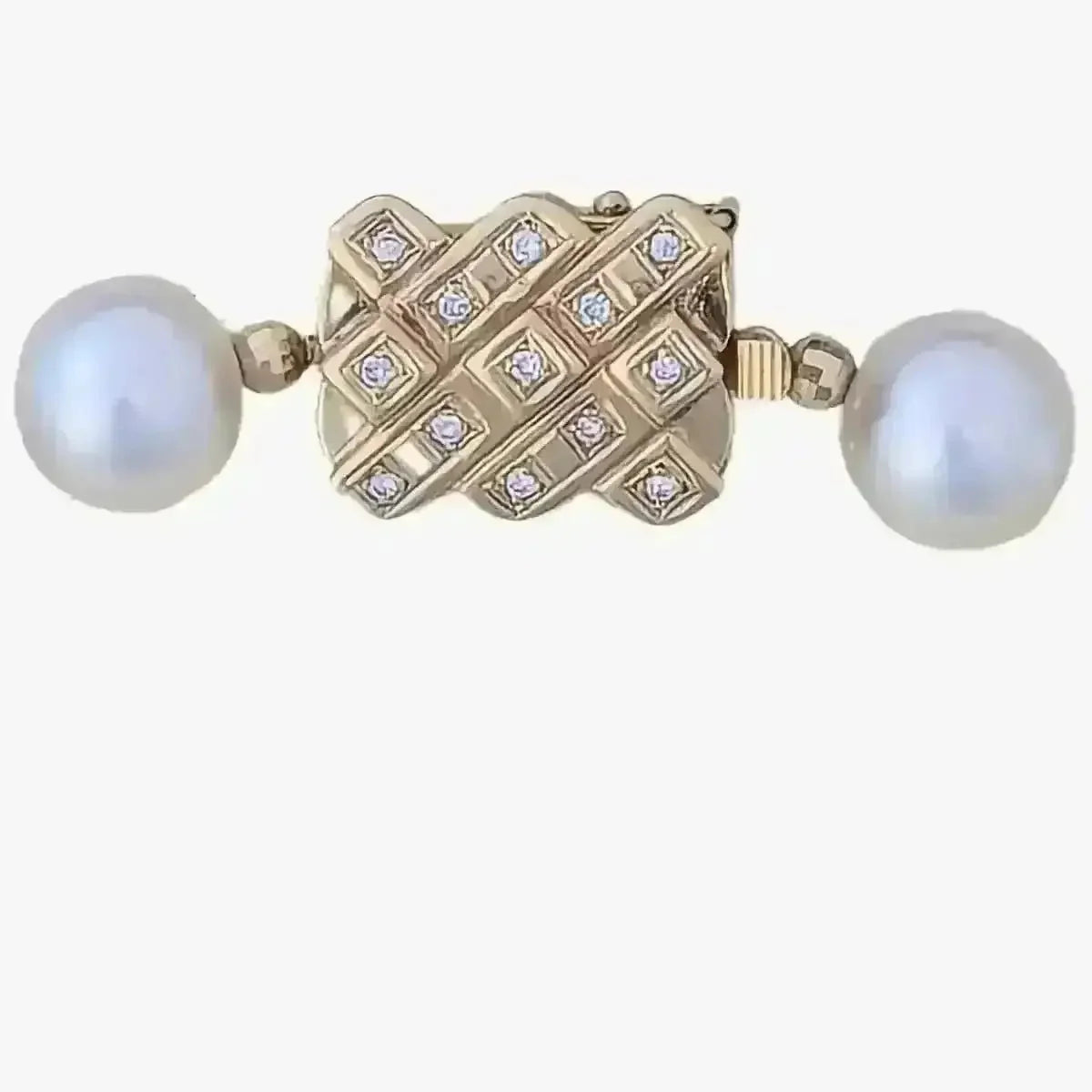 9 - 11mm White South Sea Pearl Necklace - Marina Korneev