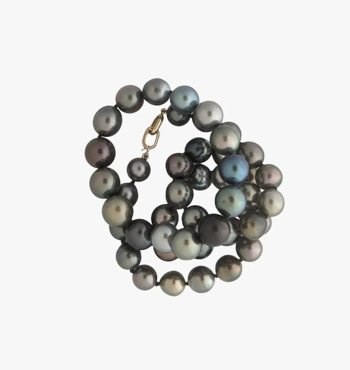 9-12mm Color Mix Tahitian Pearl Necklace - Marina Korneev Fine Pearls